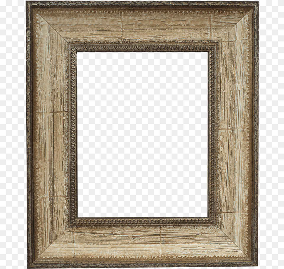 Distressed Mirror Frame Black Frame Gold Trim Free Transparent Png