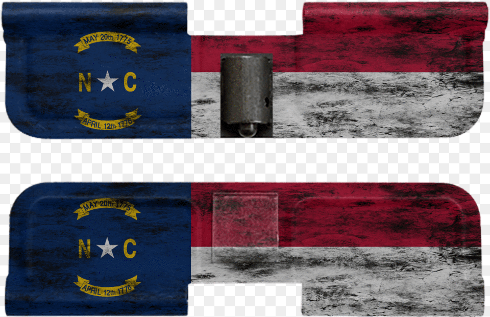 Distressed Nc Flag North Carolina State Flag, Text Png Image