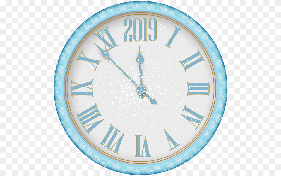 Distressed Wall Clock, Analog Clock, Wall Clock, Plate Free Png Download