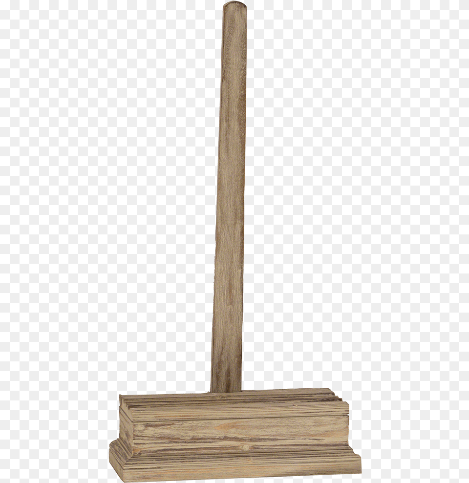 Distressed Wood Easel Broom, Plywood, Architecture, Building, Monument Free Png Download