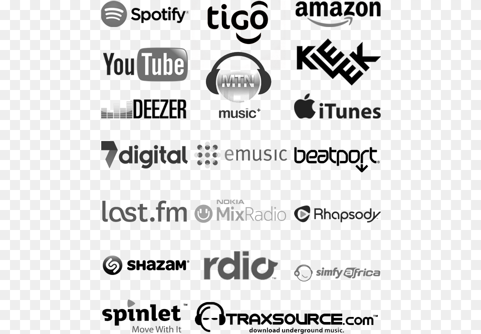 Distribution Digital Music Store Logos, Advertisement, Poster Free Png Download