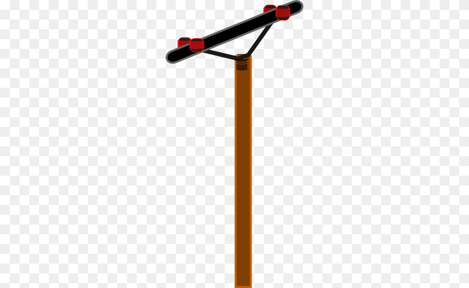 Distribution Pole Clip Art, Utility Pole, Sword, Weapon Free Png Download