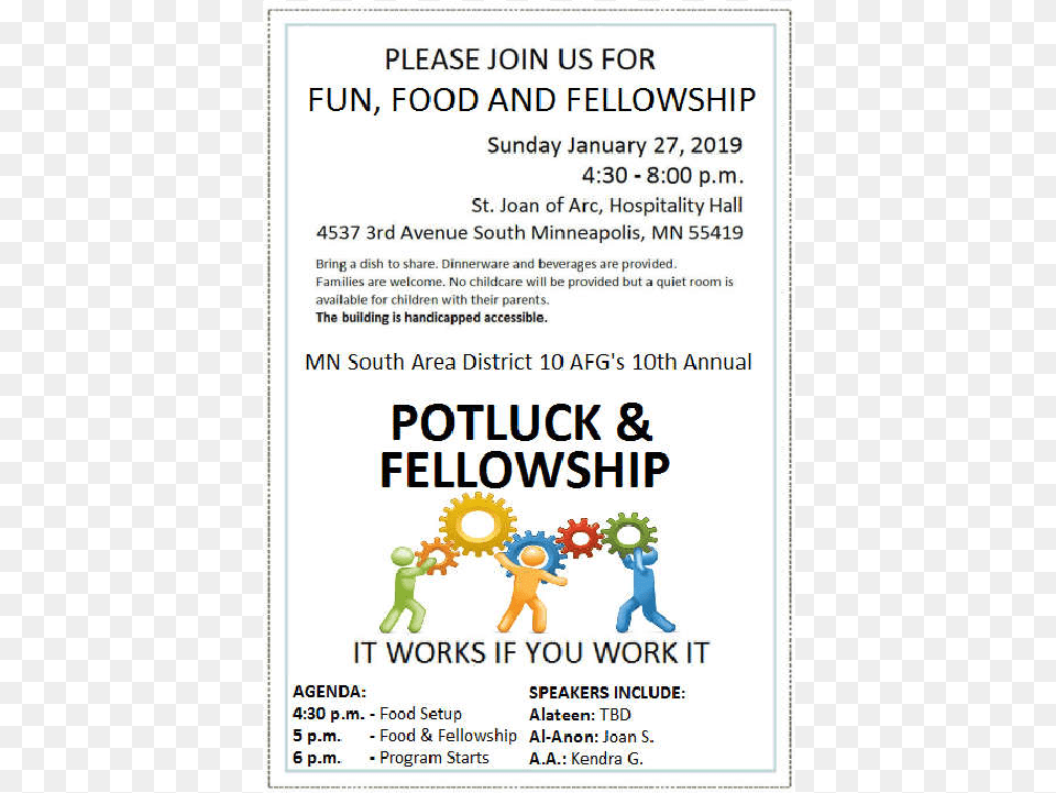 District 10 Potluck Amp Speaker Meeting4 Working Together, Advertisement, Poster, Baby, Person Free Transparent Png