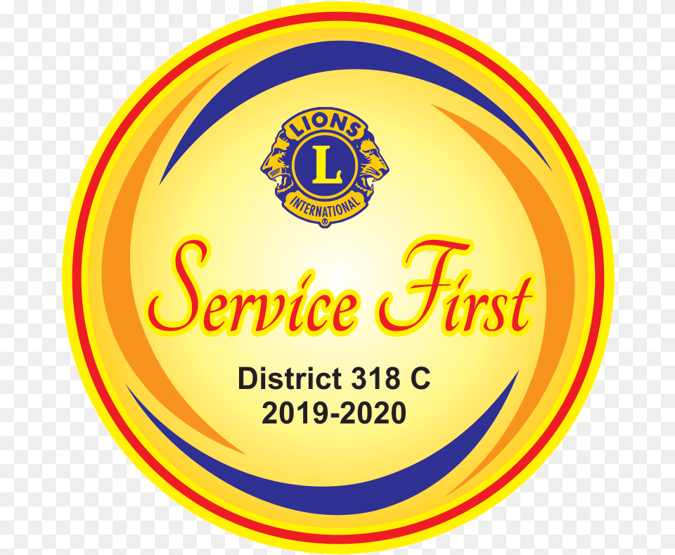 District 318c Logo, Badge, Gold, Symbol Free Transparent Png