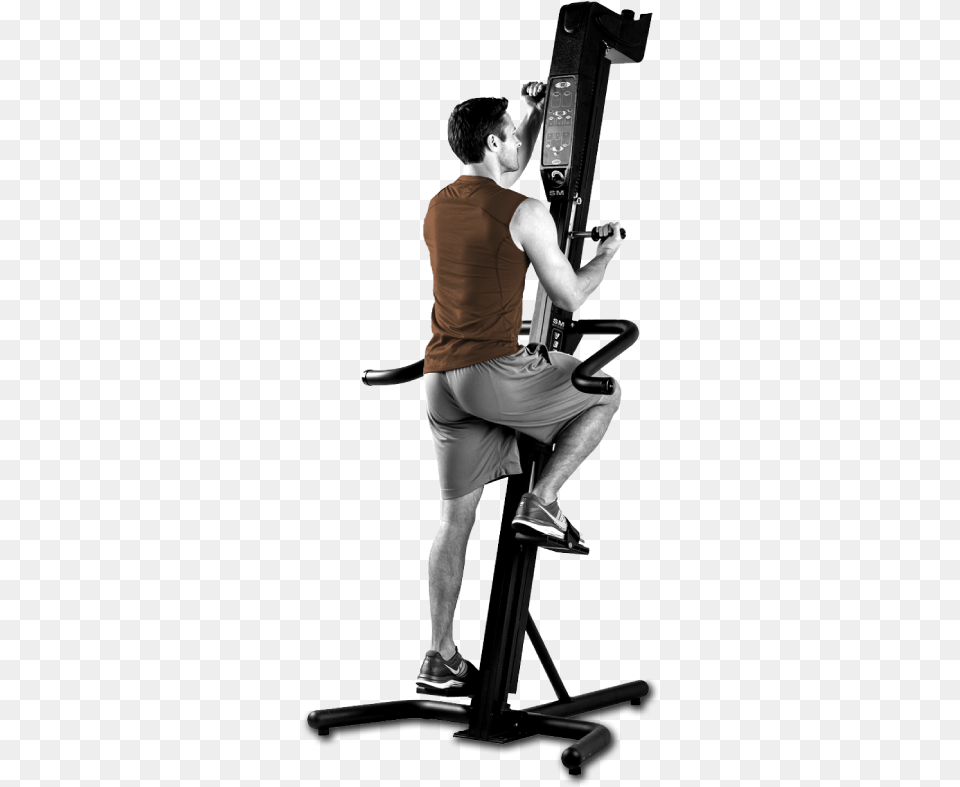 District Climb Dallas Exercise Machine, Adult, Person, Man, Male Free Transparent Png