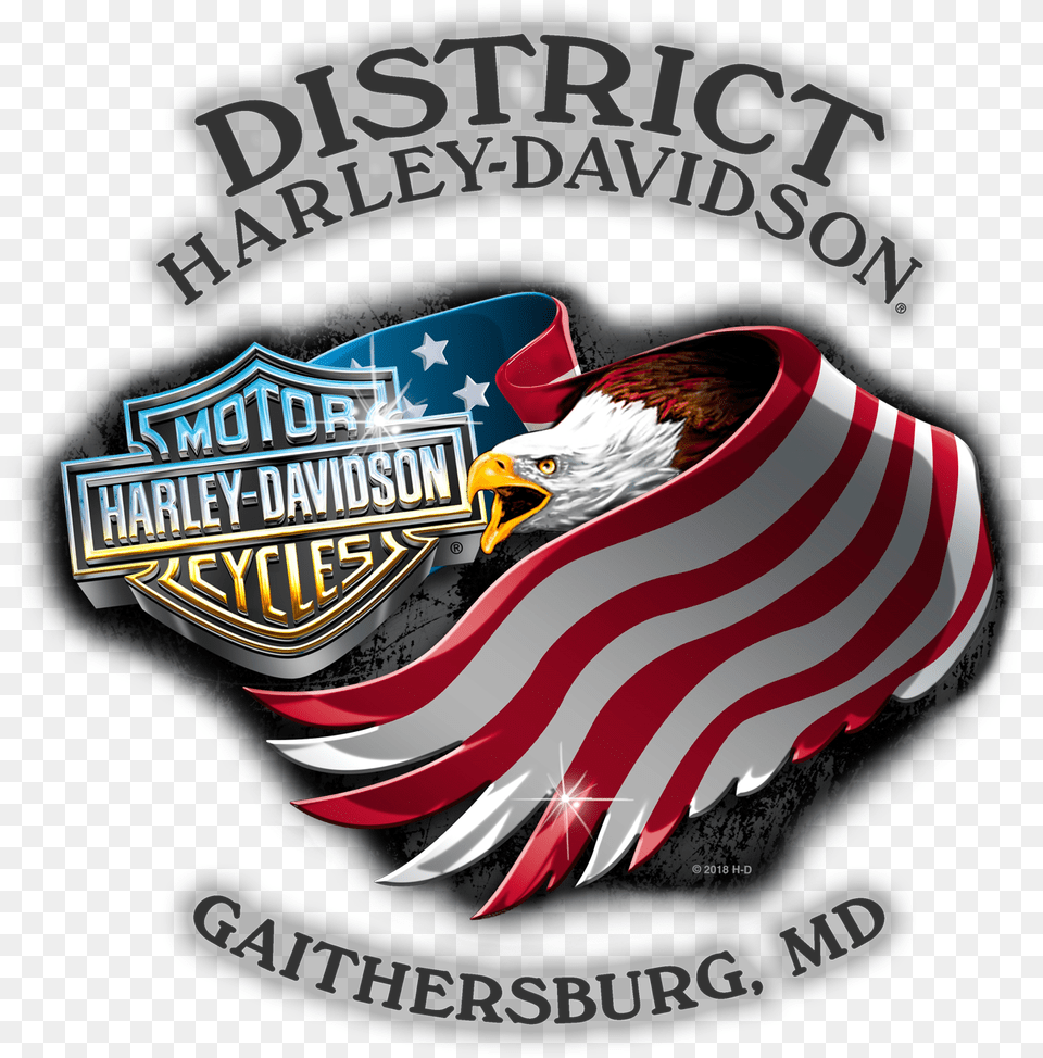 District Logo Harley Davidson, Emblem, Symbol Free Transparent Png