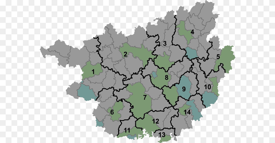 Districts Of Guangxi Province, Atlas, Chart, Diagram, Map Png Image