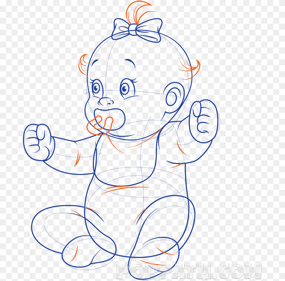 Disturbed Drawing Baby Cartoon, Art, Pattern, Adult, Male Png
