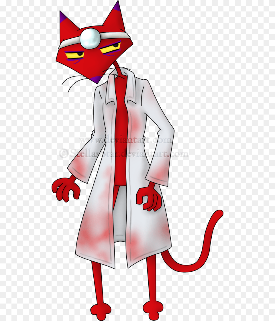 Disturbed Drawing Kreepy Doctor Katz Courage, Clothing, Coat, Adult, Female Png Image