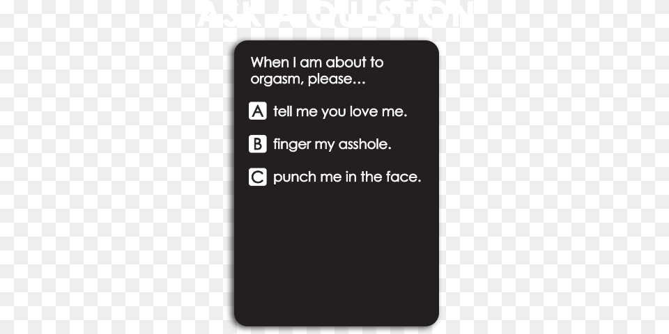 Disturbed Friends A Party Game Disturbed Friends Best Cards, Page, Text, Electronics, Phone Free Transparent Png