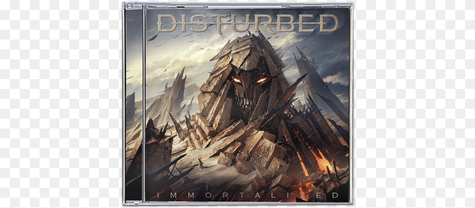 Disturbed Immortalized Deluxe Edition, Fireplace, Indoors, Book, Publication Free Png Download