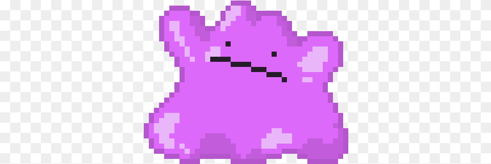 Ditto Ditto Pixel, Purple Free Png Download