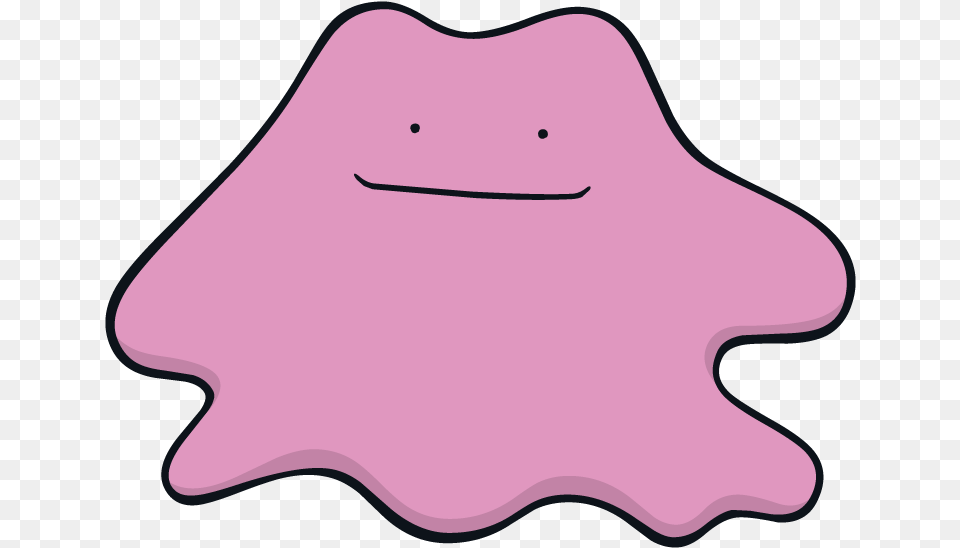 Ditto Pokemon Character Vector Art Ditto Dream World, Food, Sweets Free Png Download