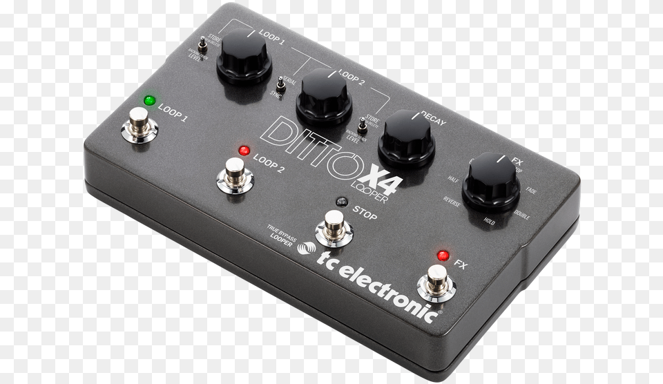 Ditto X4 Looper Tc Electronic Ditto Looper X4 Guitar Pedal, Amplifier, Electronics, Mobile Phone, Phone Free Png