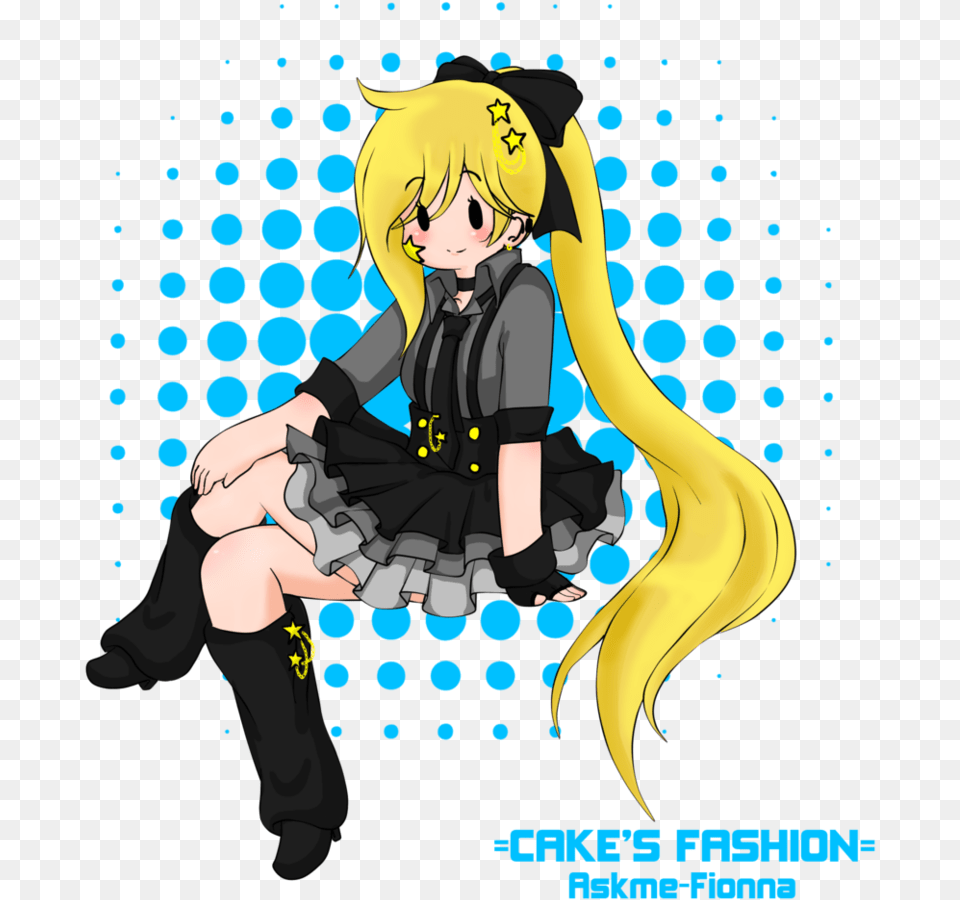 Diva Fionna Cakes Fashion Trash Polka Dot Designs, Book, Comics, Publication, Adult Png