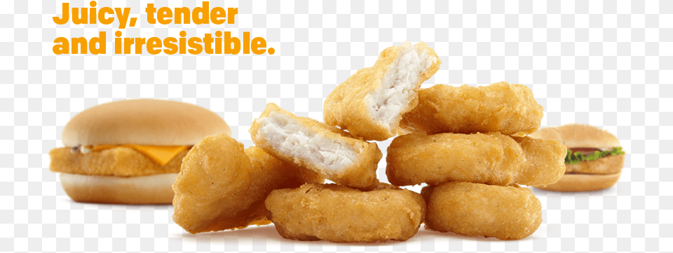 Divas And Forks Mcdonald39s Our Food Mcdonalds Chicken Ad, Burger, Fried Chicken, Nuggets Png Image