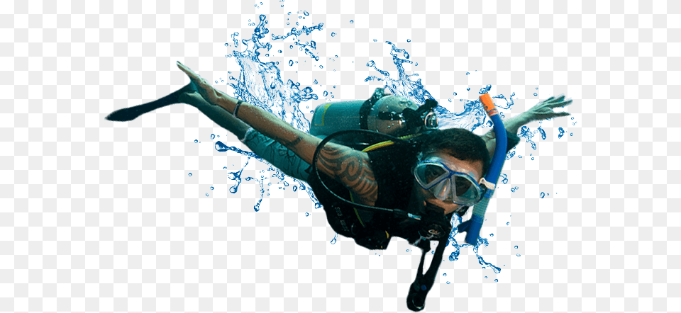 Diver, Person, Sport, Scuba Diving, Water Png Image