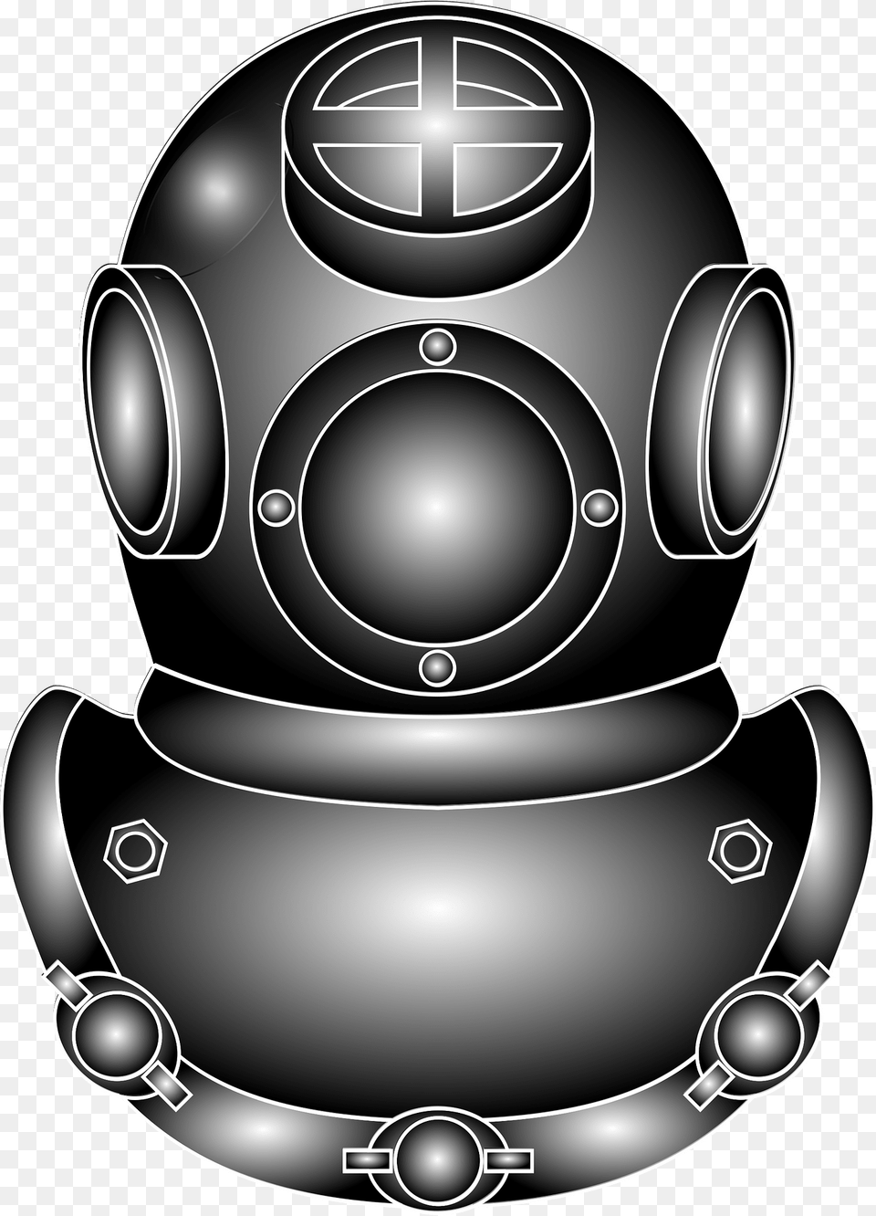 Diver Clipart, Robot, Disk Free Png