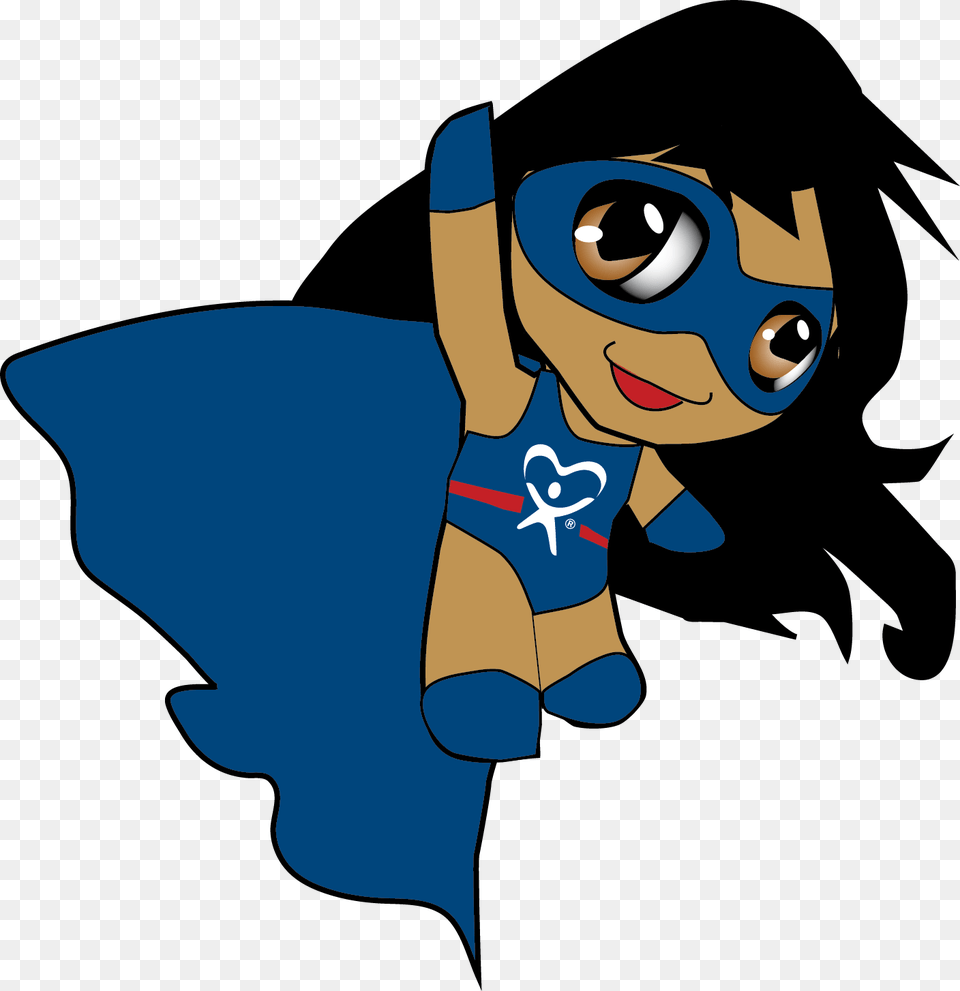 Diverse Chibi Girl Girl Super Hero Chibi, Book, Comics, Publication, Baby Free Png Download