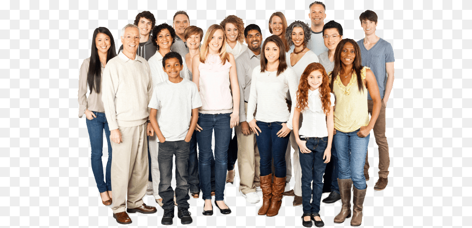 Diverse Group Of People Download Group Regular People, Person, Clothing, Pants, Groupshot Free Transparent Png