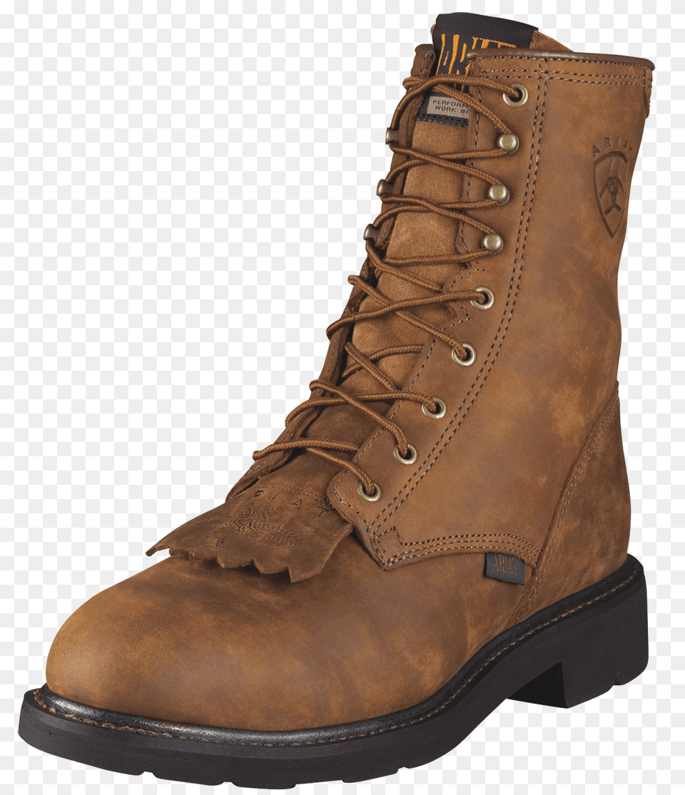 Divgtariat Mens Steel Toe Cascade Lace Up Work Boot, Clothing, Footwear, Shoe Png
