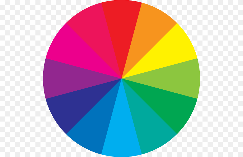 Dividing A Colour Wheel 12 Segment Colour Wheel, Disk Free Png
