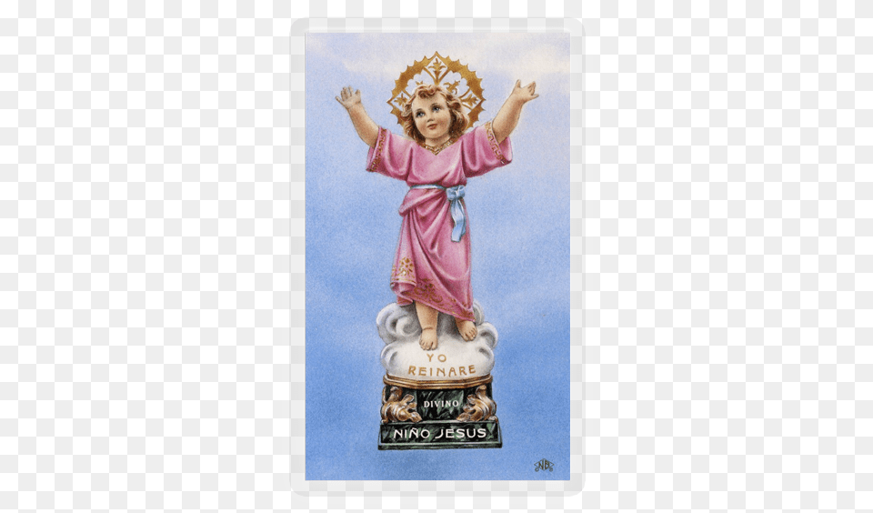 Divine Child Jesus Prayer, Person, Girl, Female, Figurine Png