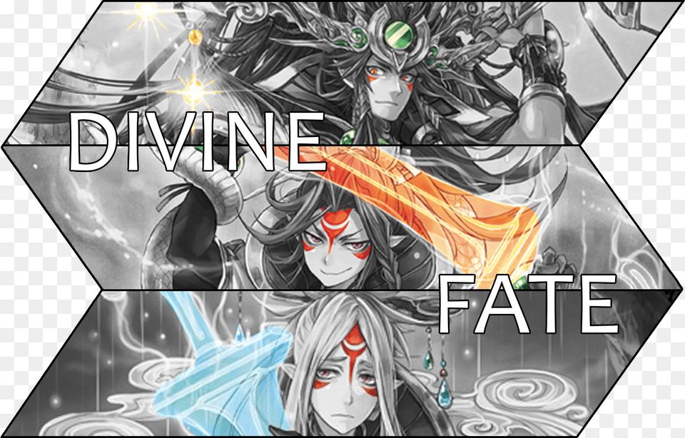 Divine Fate Susanoo, Book, Comics, Publication, Manga Free Png