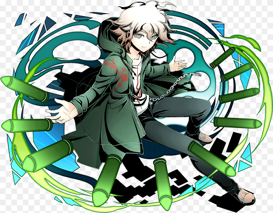 Divine Gate X Danganronpa, Book, Comics, Publication, Person Free Png Download