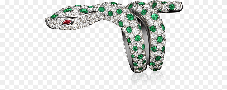 Divine Serpent Spotted Ring Serpent Ring Diamond, Accessories, Gemstone, Jewelry, Emerald Png Image