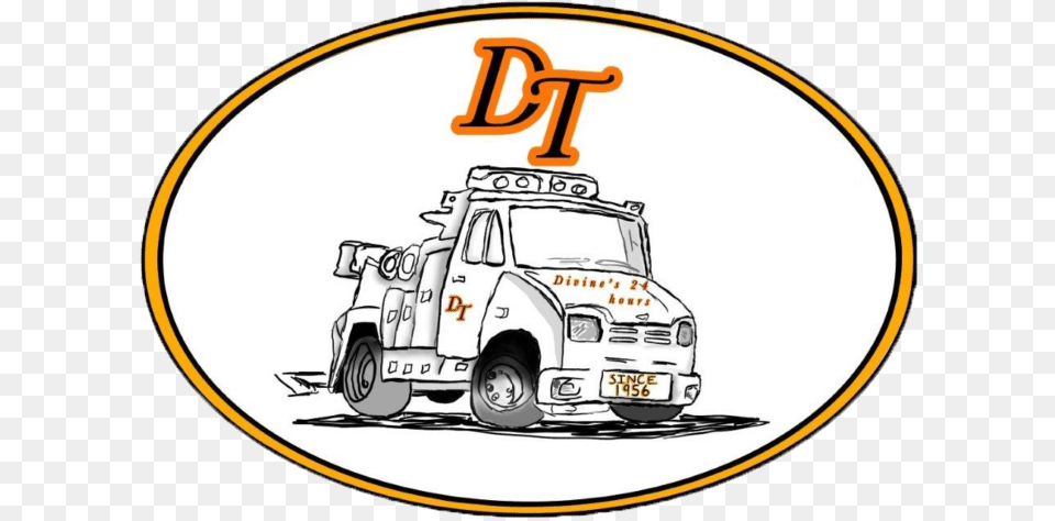 Divines Towing Logo New Truck, Vehicle, Transportation, Tow Truck, Car Free Png