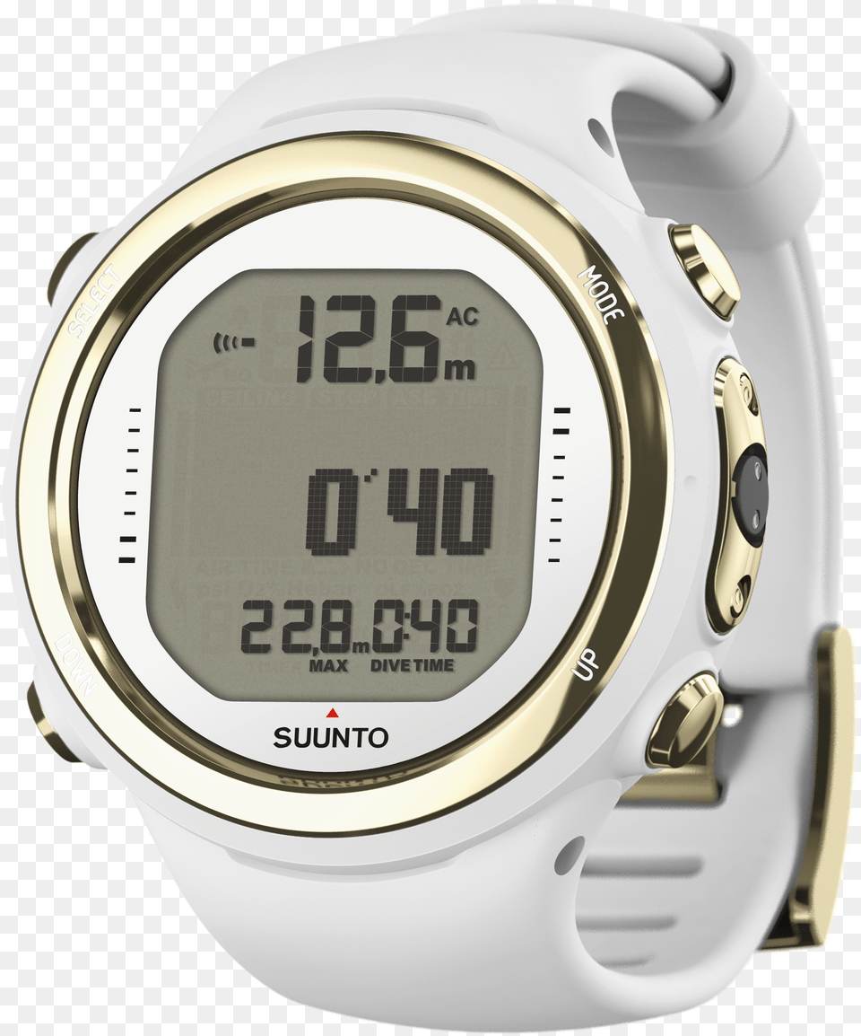 Diving Board Suunto D4i Novo Light Gold, Digital Watch, Electronics, Wristwatch, Arm Png