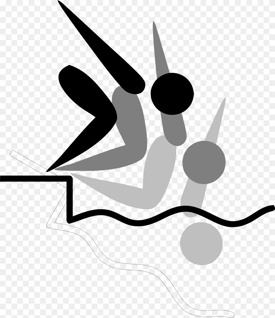 Diving Clipart, People, Person, Badminton, Sport Free Png Download