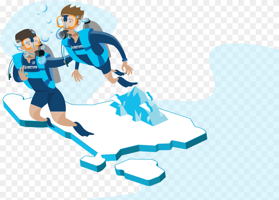Diving Instructor Clipart, Ice, Nature, Outdoors, Baby Free Transparent Png