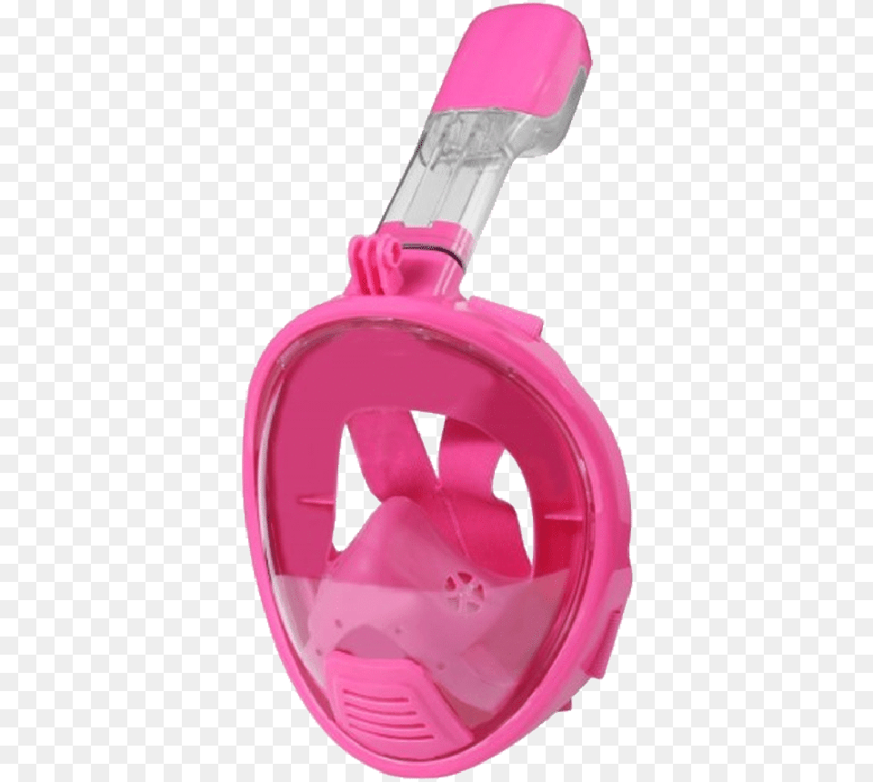 Diving Mask Clipart Full Face Snorkel Mask Pink, Helmet Free Png Download