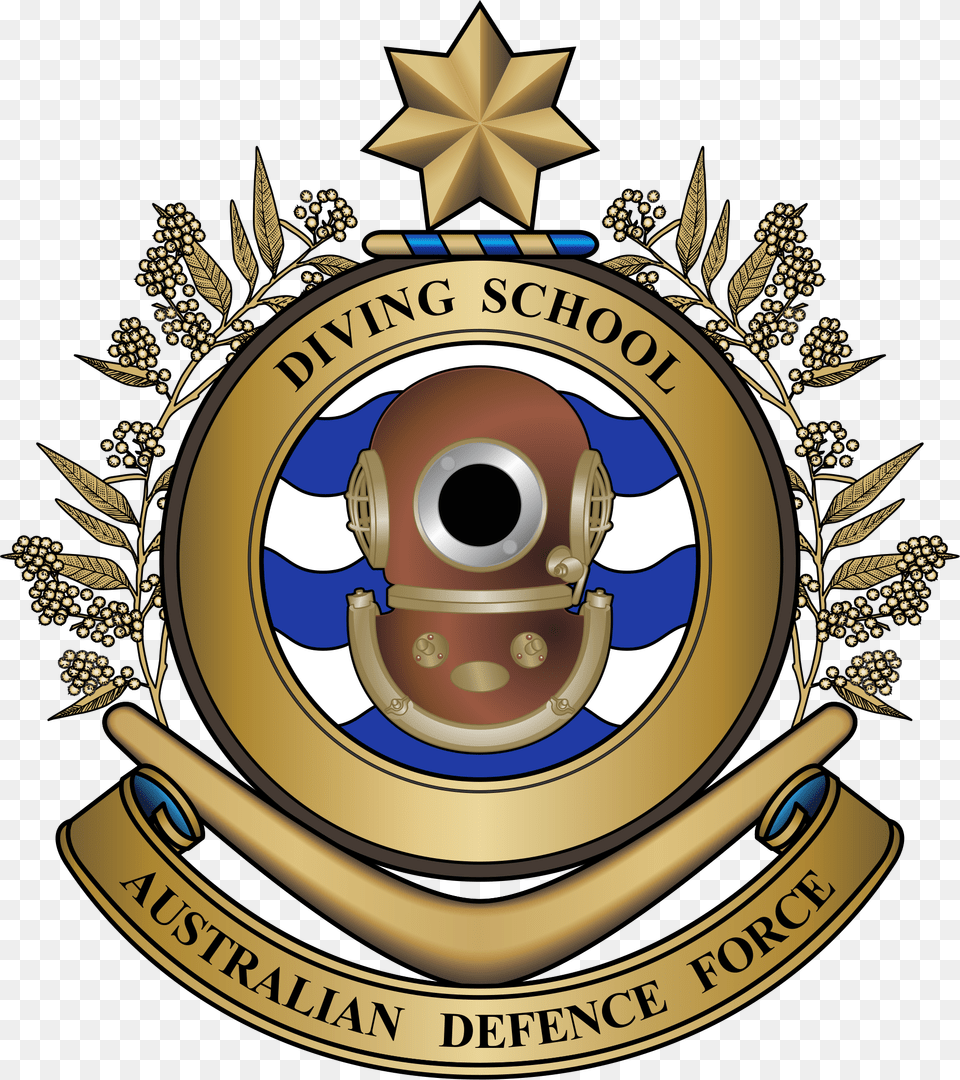 Diving School Crest Emblem, Badge, Logo, Symbol, Dynamite Free Png