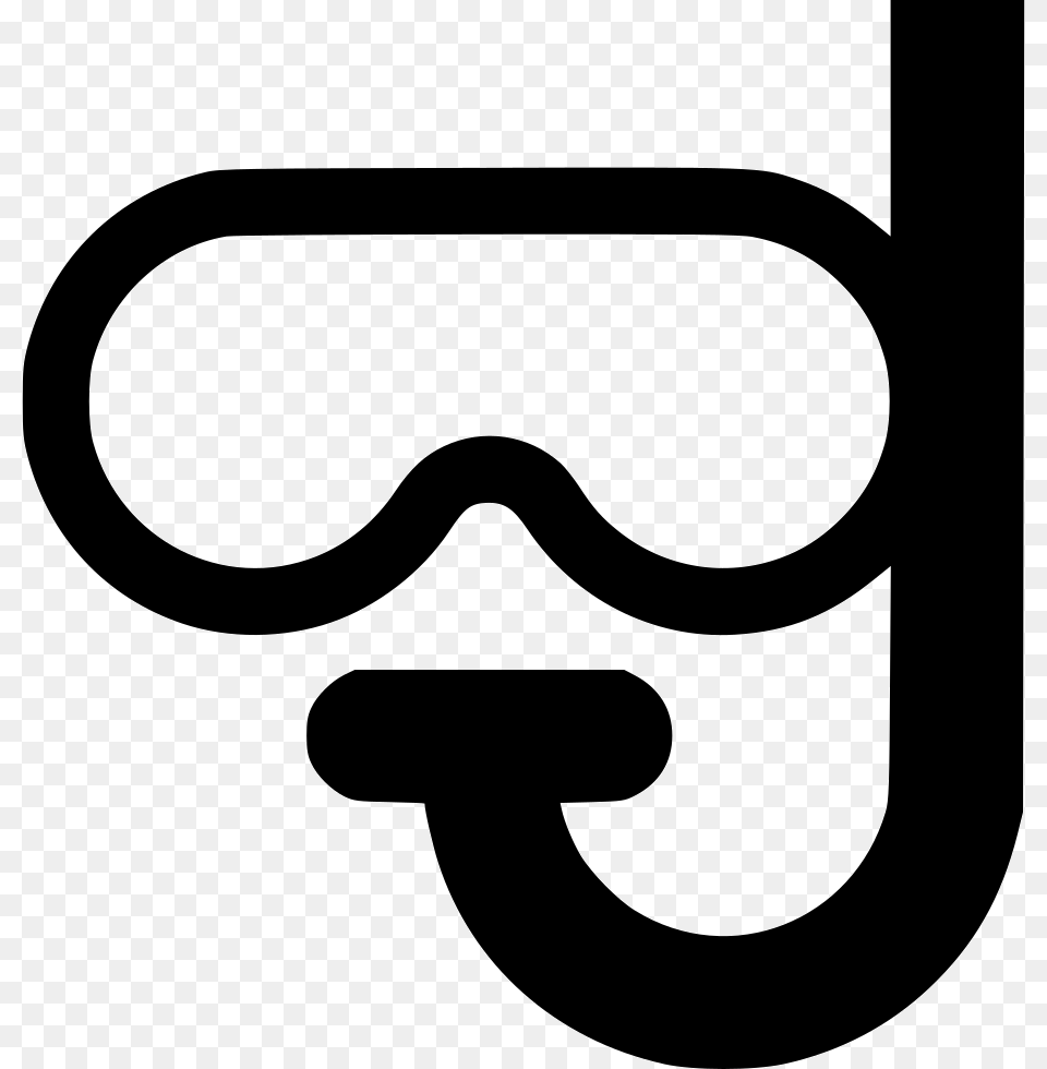 Diving Snorkel And Mask Comments Mask Amp Snorkel Svg, Face, Head, Mustache, Person Png Image