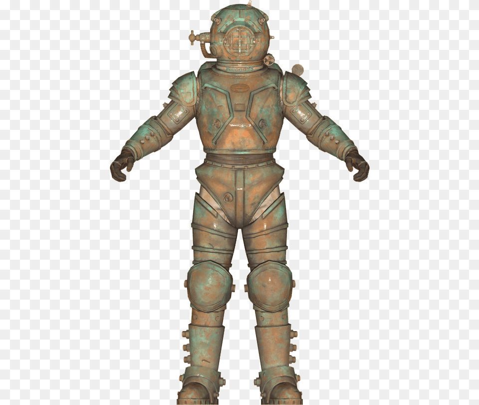 Divingsuit Fallout 76 Diver Suit, Baby, Person, Robot, Bronze Free Transparent Png