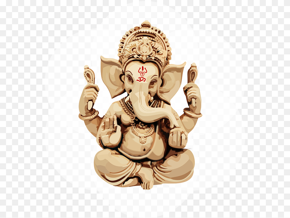 Divinity Ganesh Happy Ganesh Chaturthi 2019, Art, Baby, Person, Figurine Free Png Download