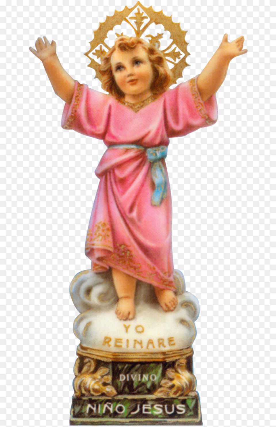 Divino Jesus, Figurine, Child, Female, Girl Png