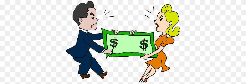 Divorce Image Free People Fighting Over Money, Person, Adult, Female, Woman Png