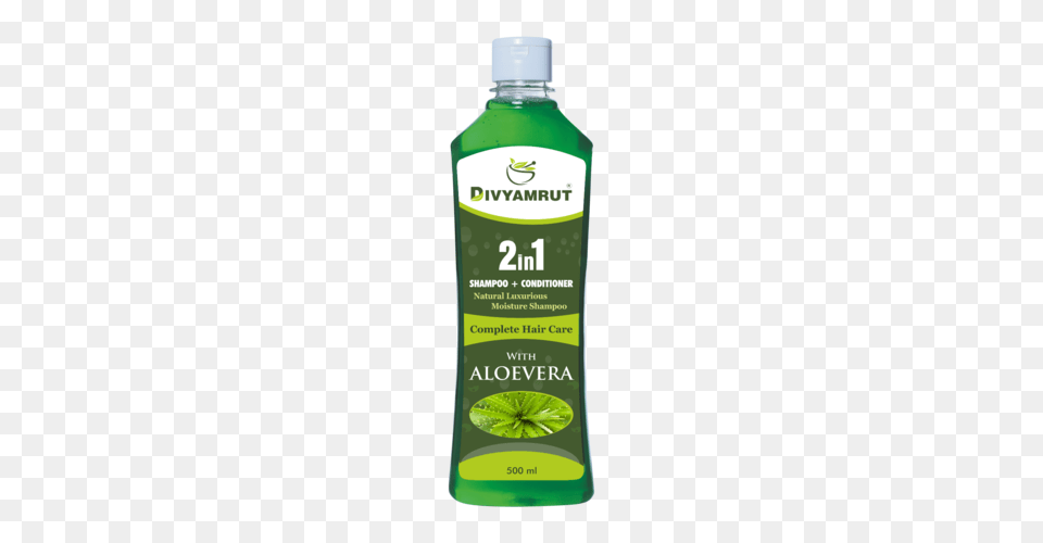 Divyamrut Aloe Vera Shampoo Plus Conditioner Rs Piece Id, Bottle, Herbal, Herbs, Plant Free Transparent Png