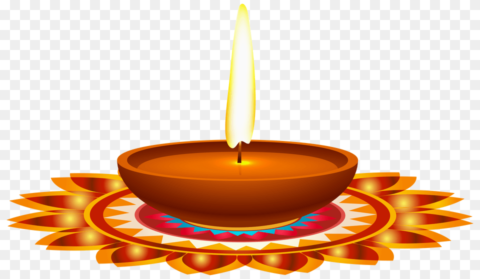 Diwali Candle Clip Art, Festival, Appliance, Ceiling Fan, Device Png Image