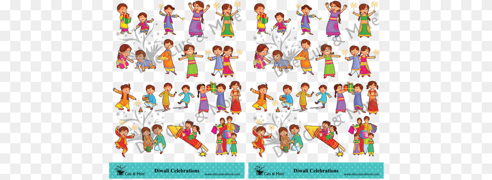 Diwali Celebrations Diwali Celebration Clipart, Art, Collage, Person, Baby Free Png Download