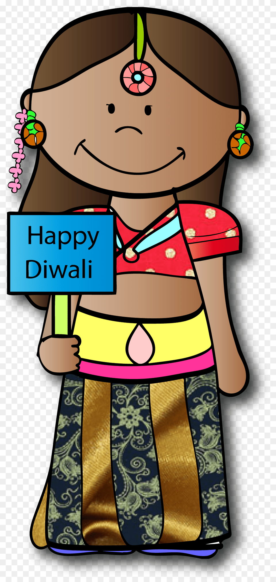 Diwali Clipart Cartoon, Baby, Person, Book, Comics Free Png Download