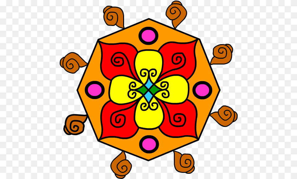 Diwali Clipart Rangoli Rangoli, Art, Floral Design, Graphics, Pattern Png