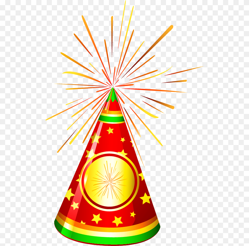 Diwali Crackers Flower Pot, Clothing, Hat, Party Hat, Dynamite Free Png