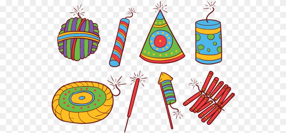 Diwali Fire Crackers Icons Vector Download Vectors Crackers Images For Drawing, Clothing, Hat, Dynamite, Weapon Free Transparent Png