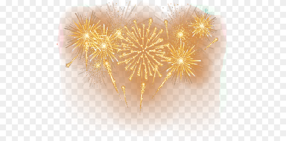 Diwali Fireworks Background Fireworks With Background, Chandelier, Lamp Free Png Download