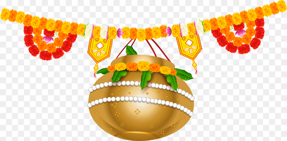 Diwali Lantern Deepavali Lamp Collection With Indian Flower Decoration Free Png Download